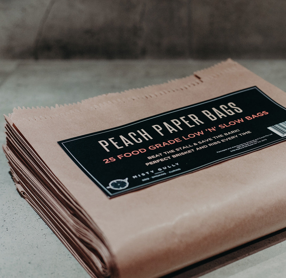 Peach Paper Bags
