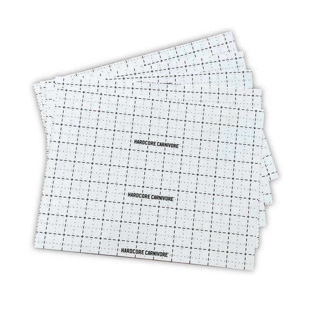 Hardcore Carnivore Disposable Cutting Board Pk 30