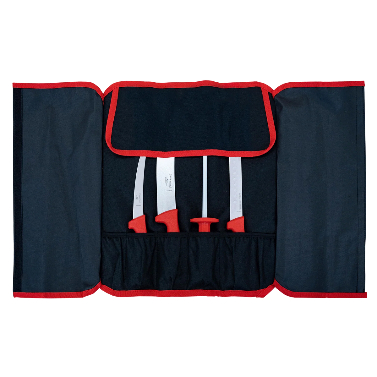 Tramontina Low & Slow 5-Piece Knife Set with Pouch