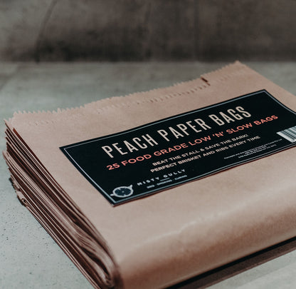 Peach Paper Bags